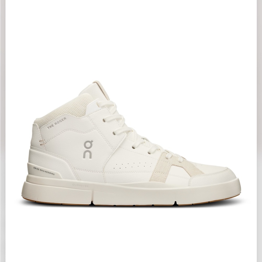 On Running Men's White Sand Sneakers